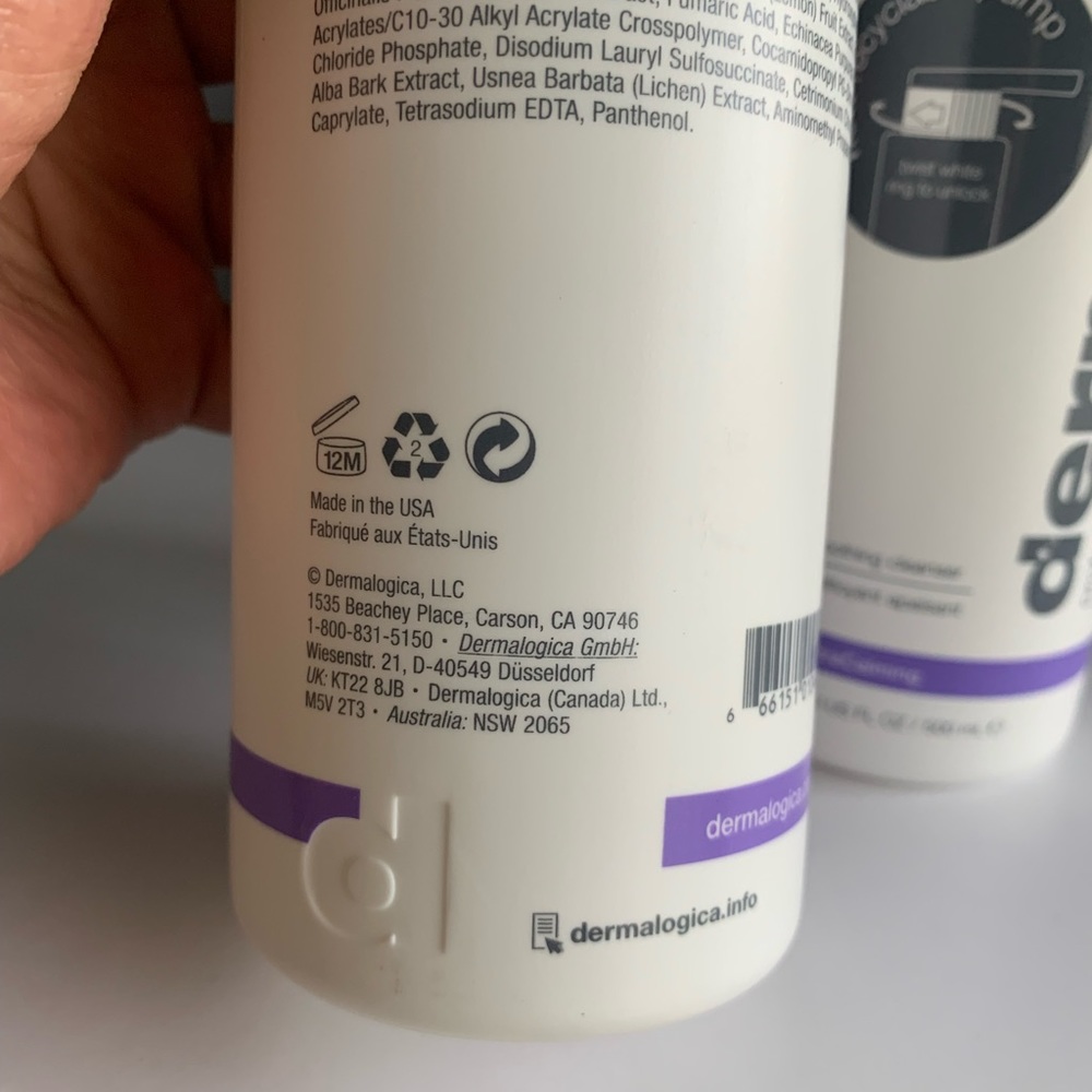 Dermalogica Ultracalming Cleansers 500ml (2) - Picture 6 of 6